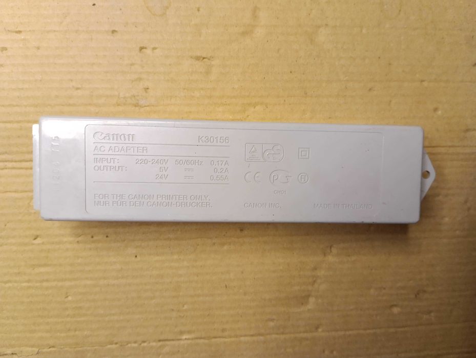 Блок живлення питания Canon 24V0.55A 5V0.2A K30156