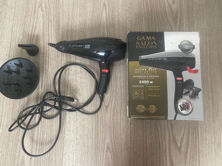 Профессиональный фен GA.MA PLUMA  5500 и фен Rowena