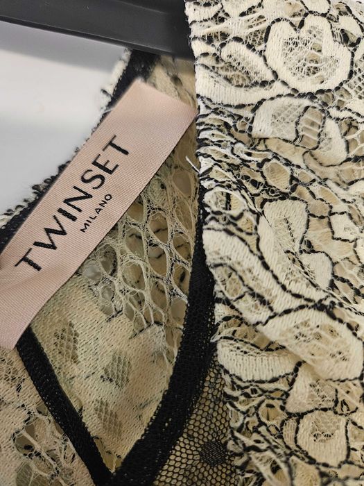 Vestido renda floral TWINSET NOVO COM ETIQUETA
