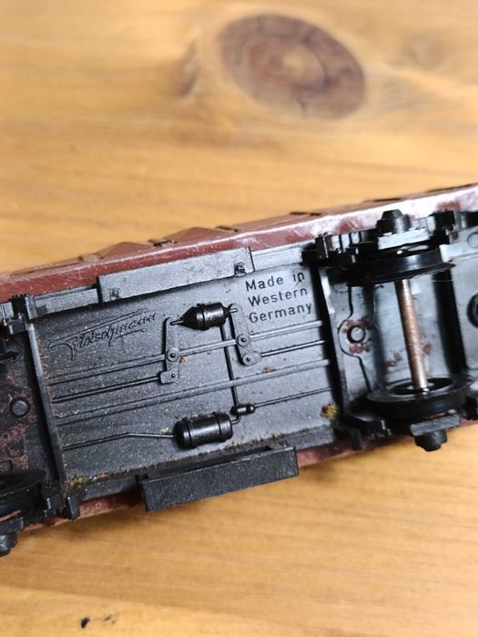 Wagon węglowy fleischmann metalowy kolej kolekcjonerski