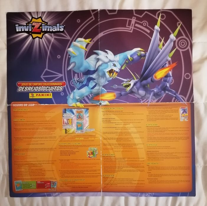 Kit inviZimals - Caderneta + Cartas + Acessórios