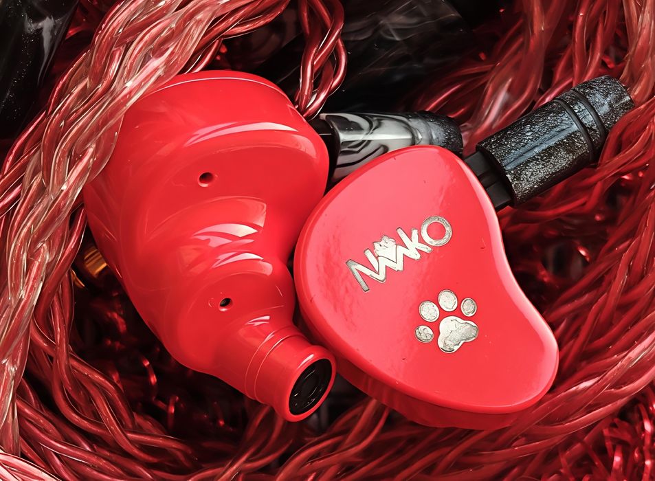 СуперНовинка! Hi-Fi навушники CVJ Neko (Red Limited Edition)