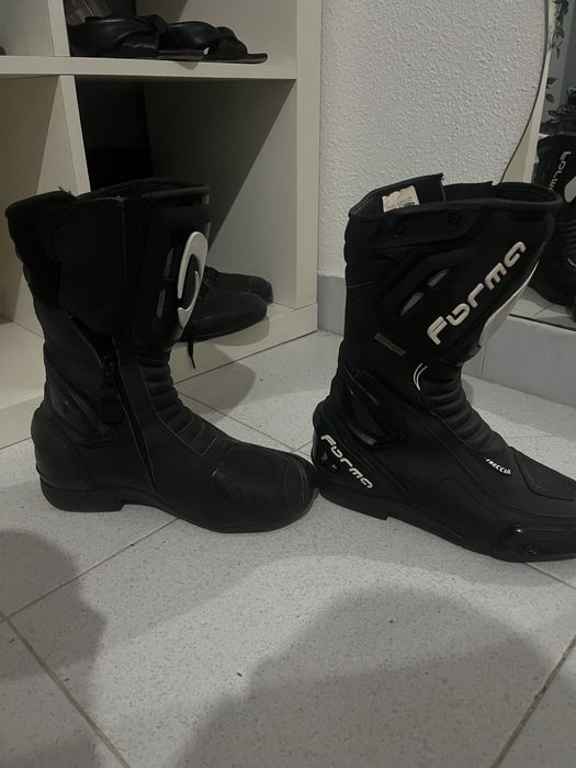 Botas motard forma