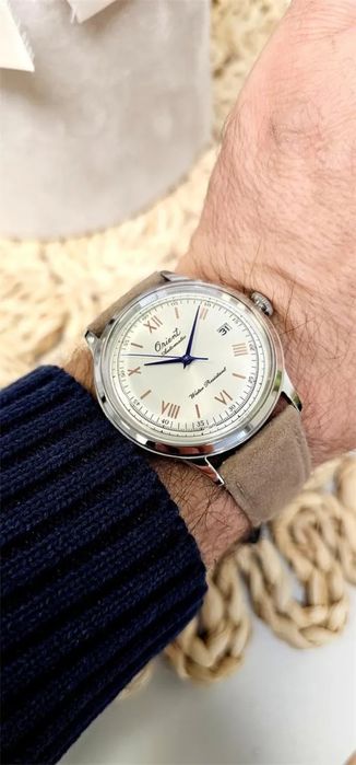 Японський годинник Orient Bambino 75th anniversary