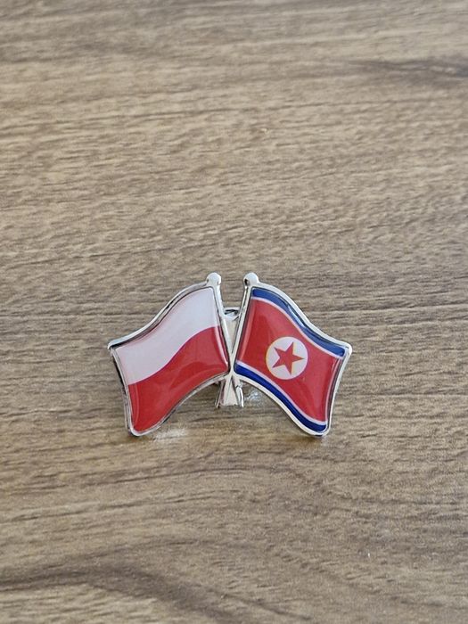 Przypinka Polska Korea