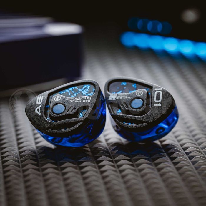 Нові геймерські Hi-Fi ігрові навушники IEM монітори з мікрофоном TANGZU x Angelears XueTao AE-101 3.5mm Jack + mic