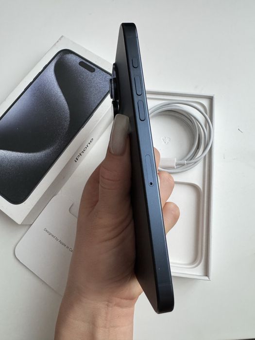 iPhone 15 Pro Max  256 GB   Blue Titanium( привезений з Німеччини)