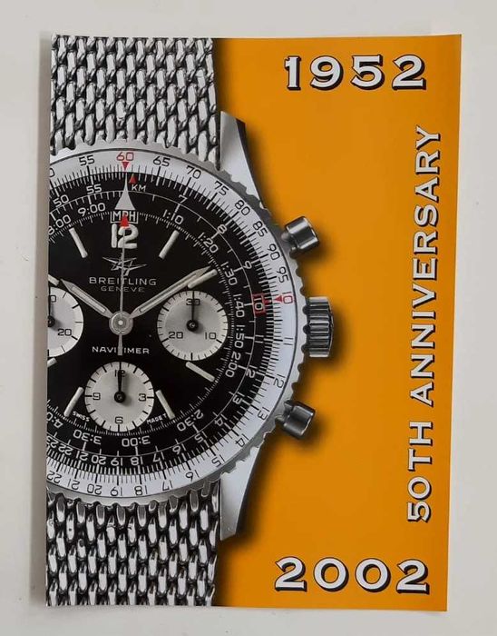 4 Catálogos Relógios BREITLING + brindes Breitling