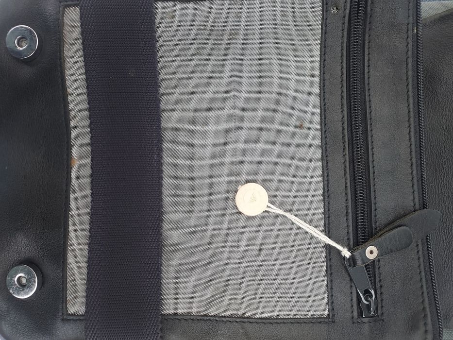 Mala tiracolo pele homem Giorgio Armani