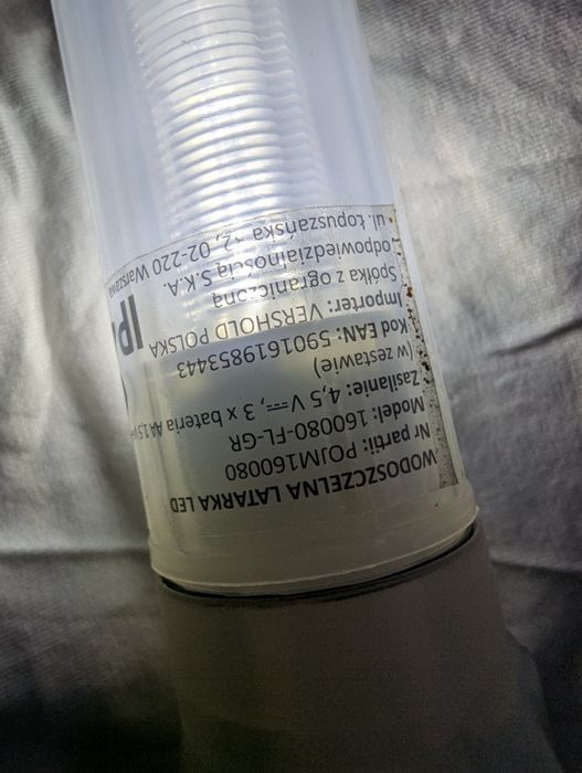 Latarka wodoszczelna