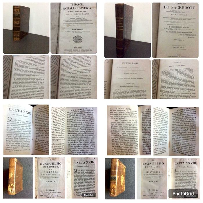 Lote com 13 exemplares com o tema Religião. Excel. preço. Ver descr.