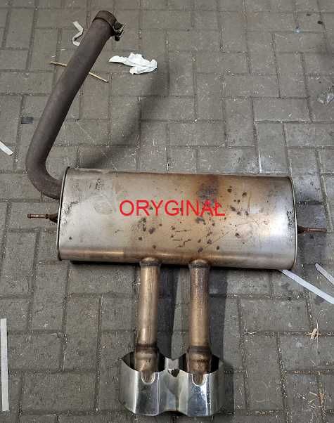 tłumik rura wydech przelot FORD Focus III Mk3 ST 2,0 250ps