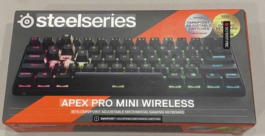 Klawiatura Steelseries Apex Pro Mini - bezprzewodowa