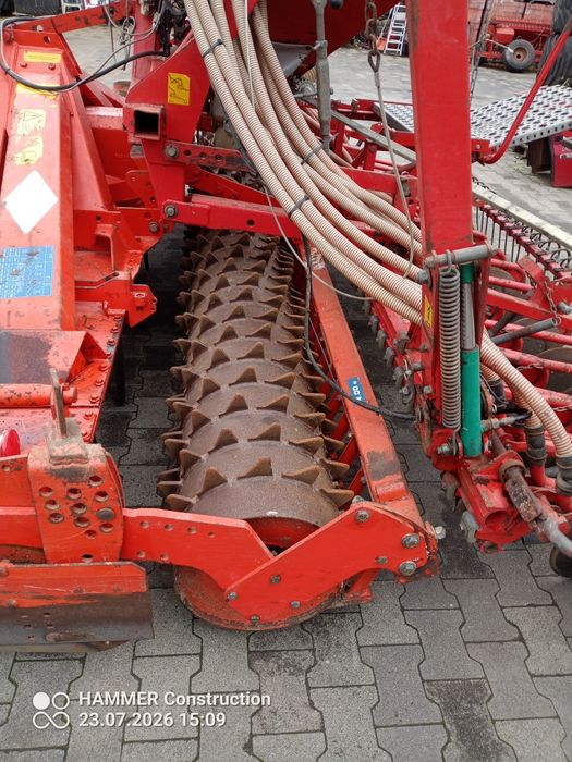 Siewnik kverneland da-s pneumat  talerzowy aktywny brona kuhn 4m
