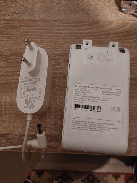 Dreame T10 T20 szczotka uchwyt ssawka bateria ładowarka