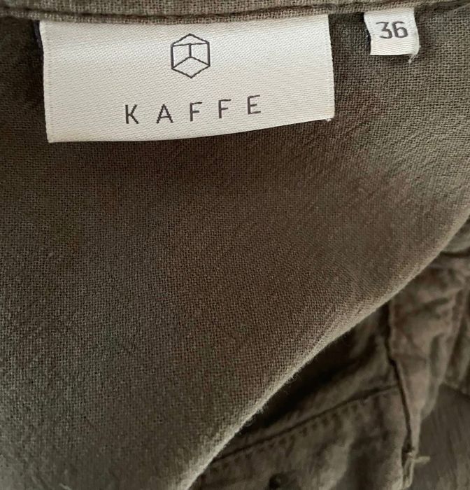 Sukienka khaki bawełna S