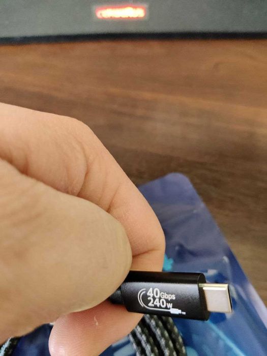 Кабель USB4 ULT CableDeconn Thunderbolt 4/5 40Gbps 80Gbps 240W 0.2-3 м