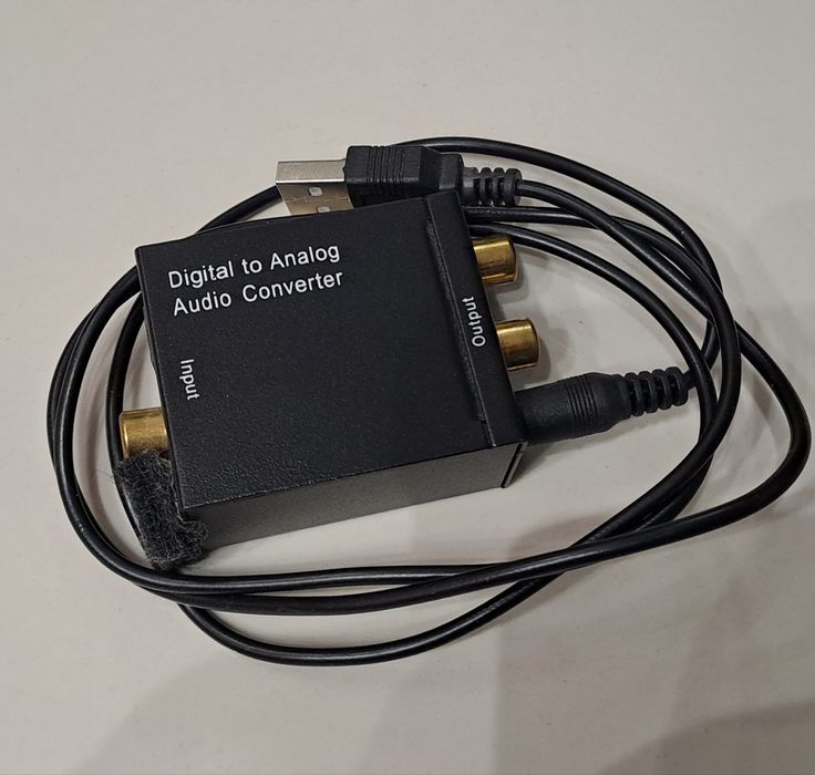 Przetwornik digital na analog konwerter coaxial/optical na Chinch RCA