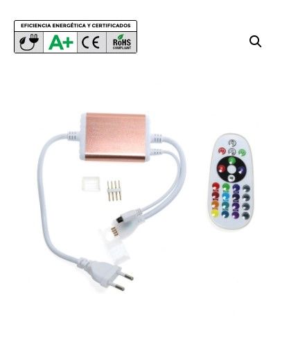 220V Multicolor LED Strip (RGB), Energy Efficiency Class: A++64551322606593121