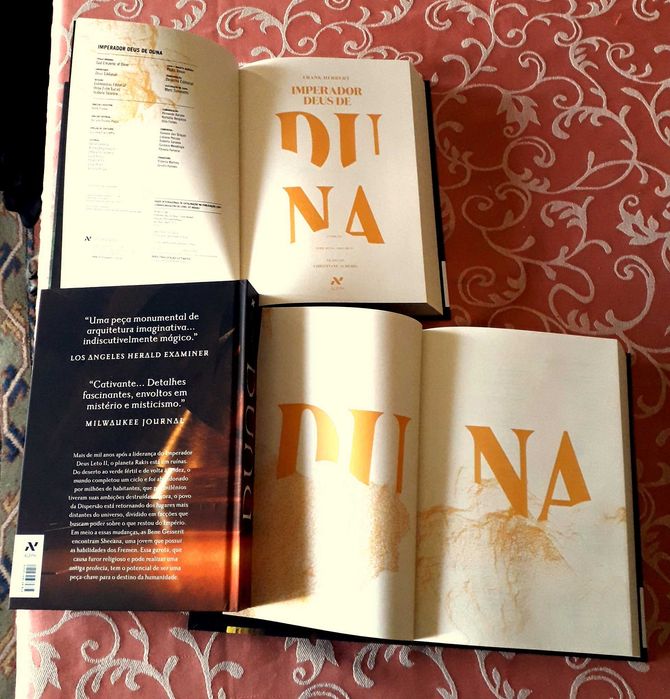 Frank Herbert - 2.ª Trilogia DUNA - BOX Ed BRASIL Novos   BAIXA PREÇO