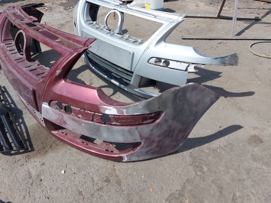 Vw polo 9n передний бампер накладка решетка заглушка