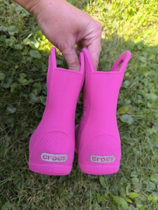 Сапожки чобітки Crocs с6-7 наш 23