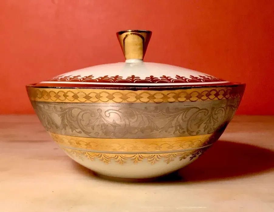 BAVÁRIA WALDERSHOF - serviço de café - anos 50 - 10 chávenas