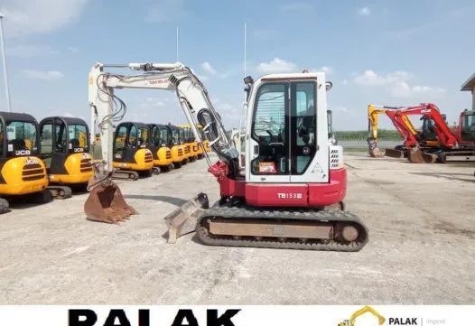 Takeuchi Mini koparka TAKEUCHI TB 153 FR , 2013rok  Takeuchi TB 153 , JCB