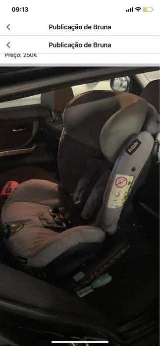 Cadeira auto besafe izi combi x4 isofix