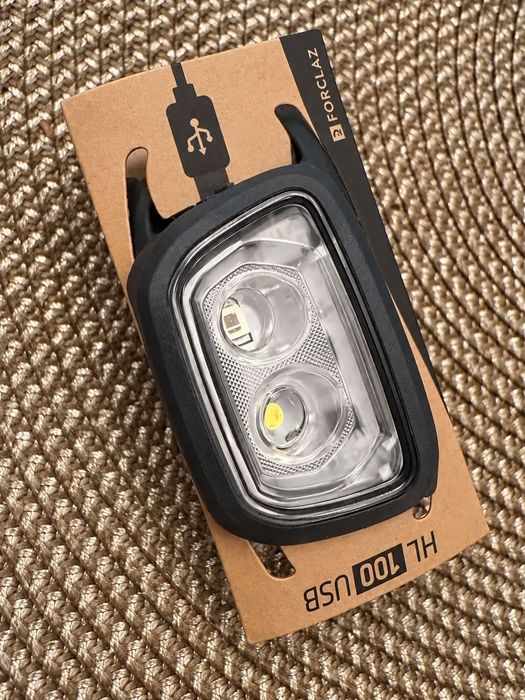 Lampka czołówka trekkingowa Forclaz 100