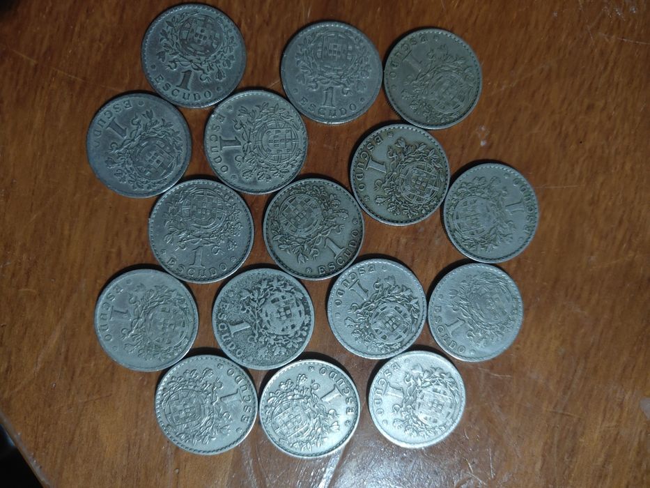 Notas moedas antigas