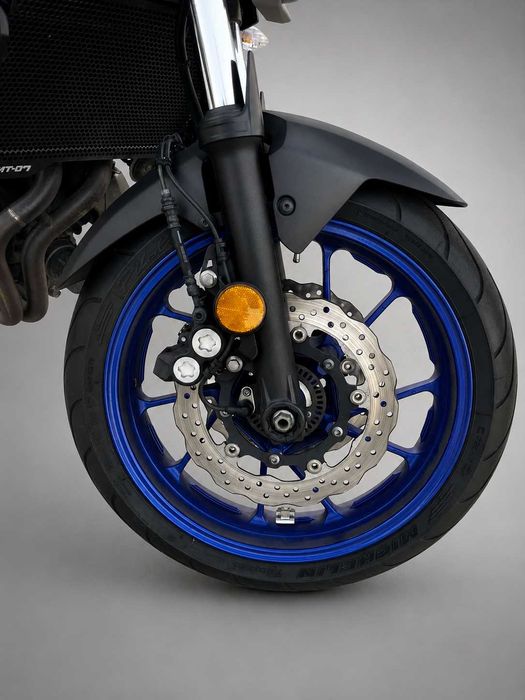 Yamaha MT-07 2020 35kw | Preto/Azul | Escape Akrapovic Completo | Revisões Yamaha