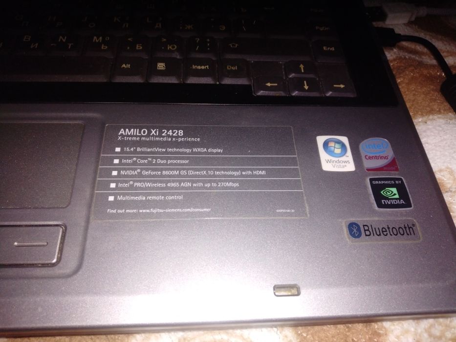 ноутбук Fujitsu-Siemens AMILO, модель Xi 2428.