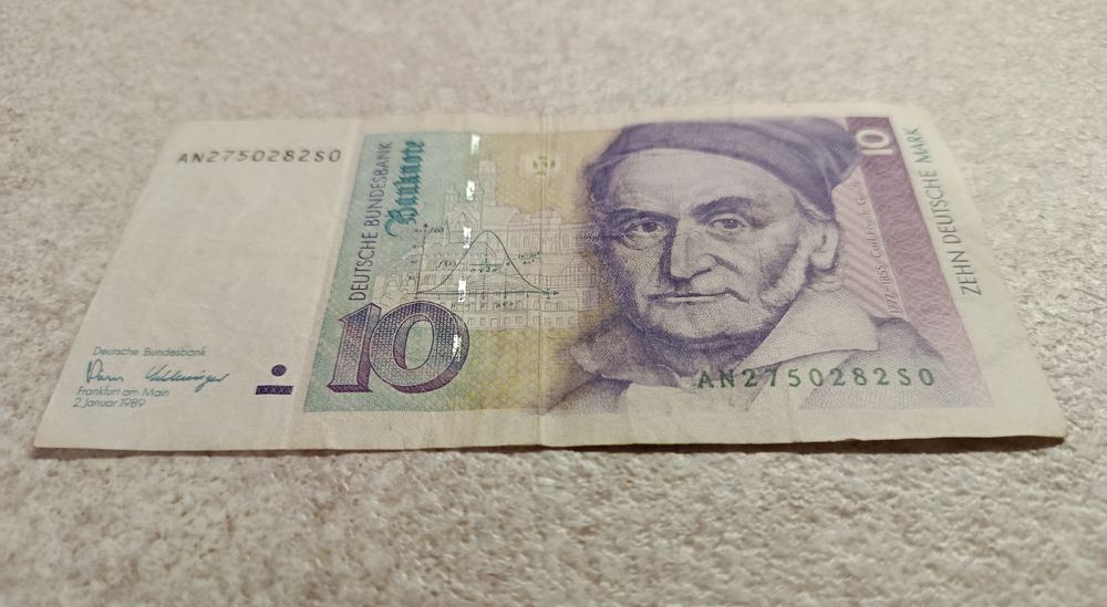 10 марок Германия (1989)
