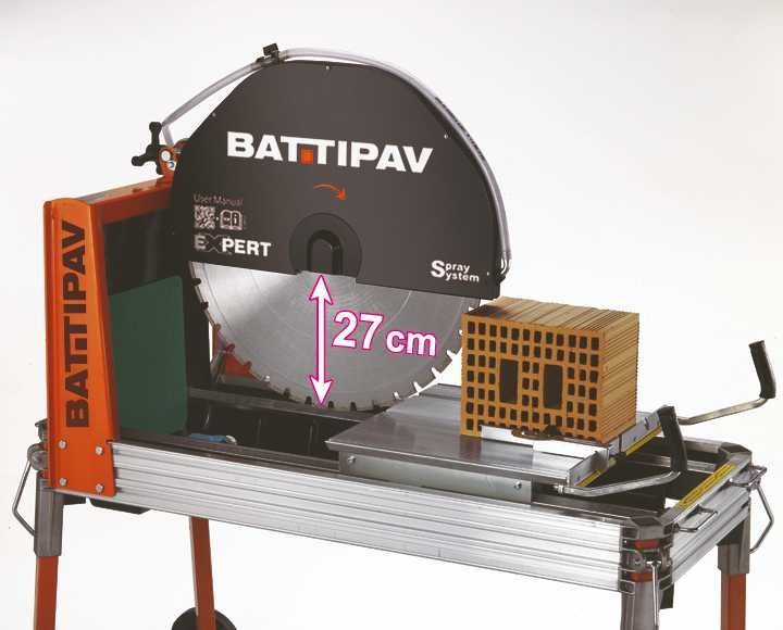 Piła budowlana do pustaków silki stołowa 400V przecinarka stolikowa