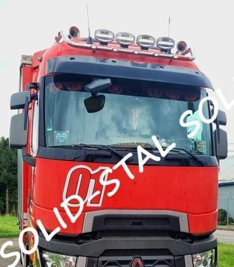 Orurowanie DACHOWE / Z RAMIENIEM Renault Gama T Euro 6 Stal nierdzewna