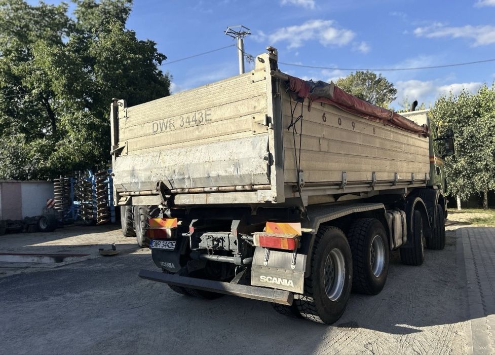 Scania  8x4 trójstronny kiper