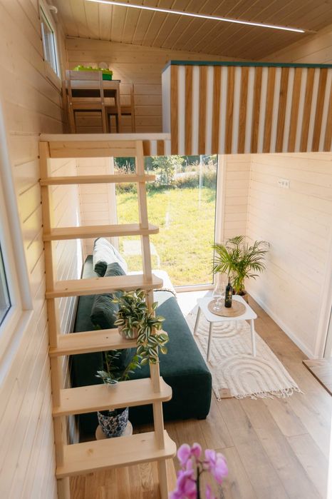 Domek letniskowy, Tiny House, Dom mobilny całoroczny