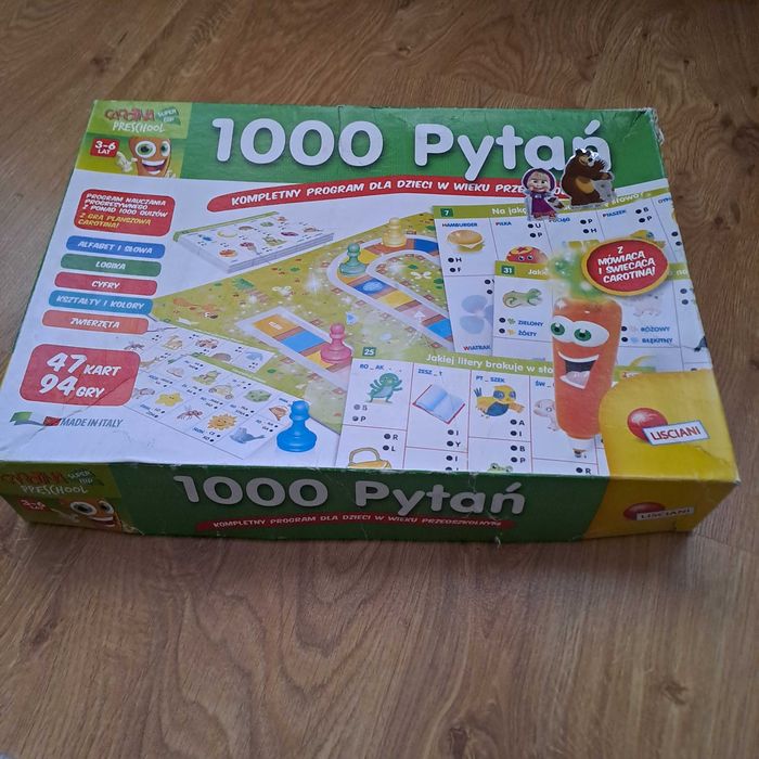 Gra interaktywna - 1000 Pytań Carotina PresChool