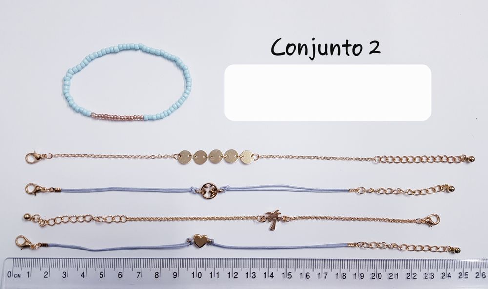 Stock de Pulseiras (124 pulseiras) (Portes Incluidos)