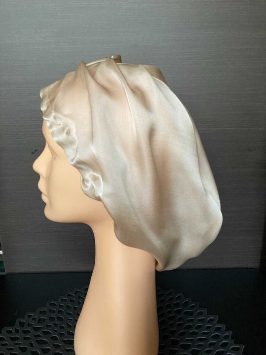 Jedwabny Czepek Czepek jedwabny Czepek z jedwabiu Czepek 100% silk