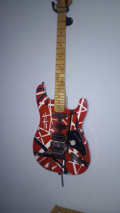 Gitara EvH Frankenstrat - replica (CENA DO NEGOCJACJI)