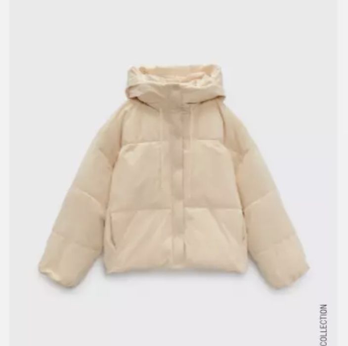 Оригинальная  куртка Puffer ZARA  XS/S