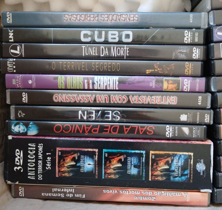 Vários DVD de TERROR a partir de €3