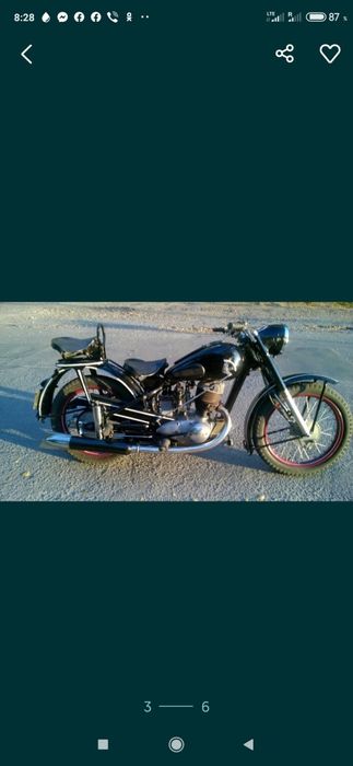 Мотоцикл ИЖ 49 с документами