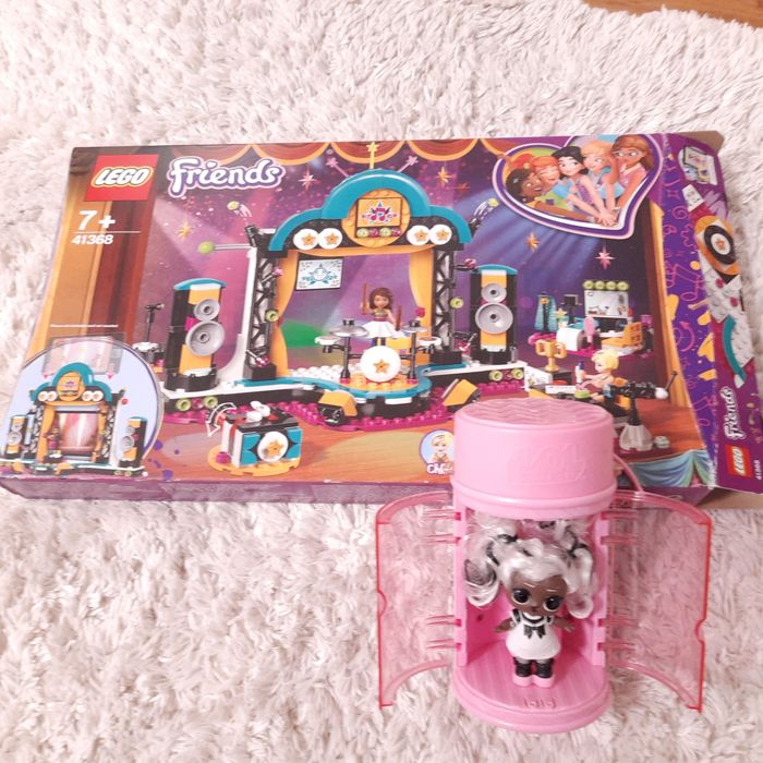 Lego Friends 41368 Konkurs talentów + Lol, jak nowe
