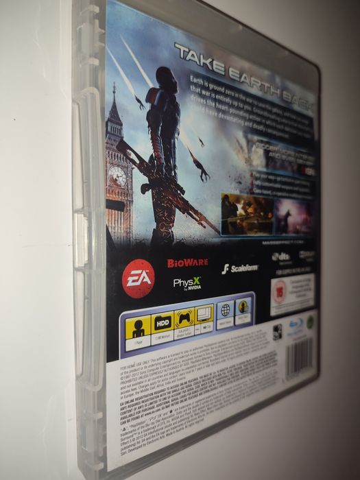 Gra Ps3 Mass Effect 3 III gry PlayStation 3 Hit Sniper UFC NFS
