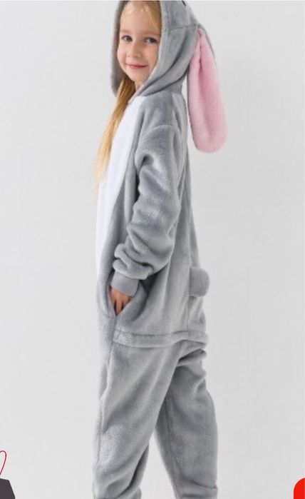 Кігурумі піжама зайчик 140 ріст