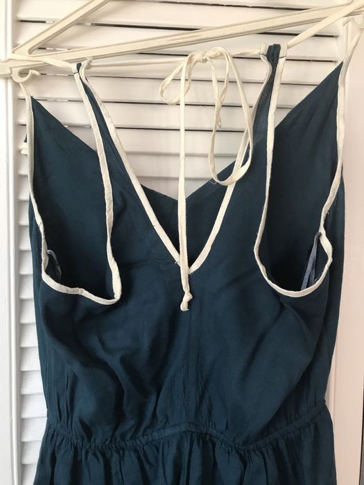 Vestido Pull and Bear, azul turquesa primavera- verao Tam L