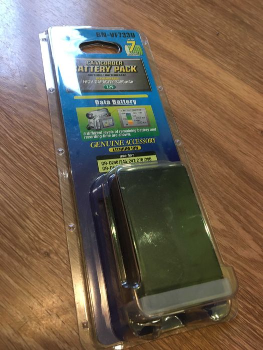 Аккумулятор JVC BN-VF733U 7,2V 3300mAh